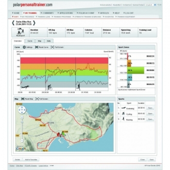 Polar RCX5 zegarek z GPS (czarny)